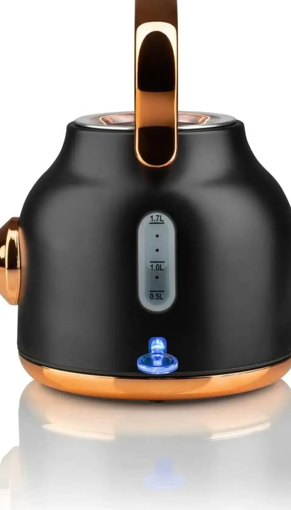 Hervidor Eléctrico 1,7 L 2200W Diseño Art Deco HAEGER EK22B024A