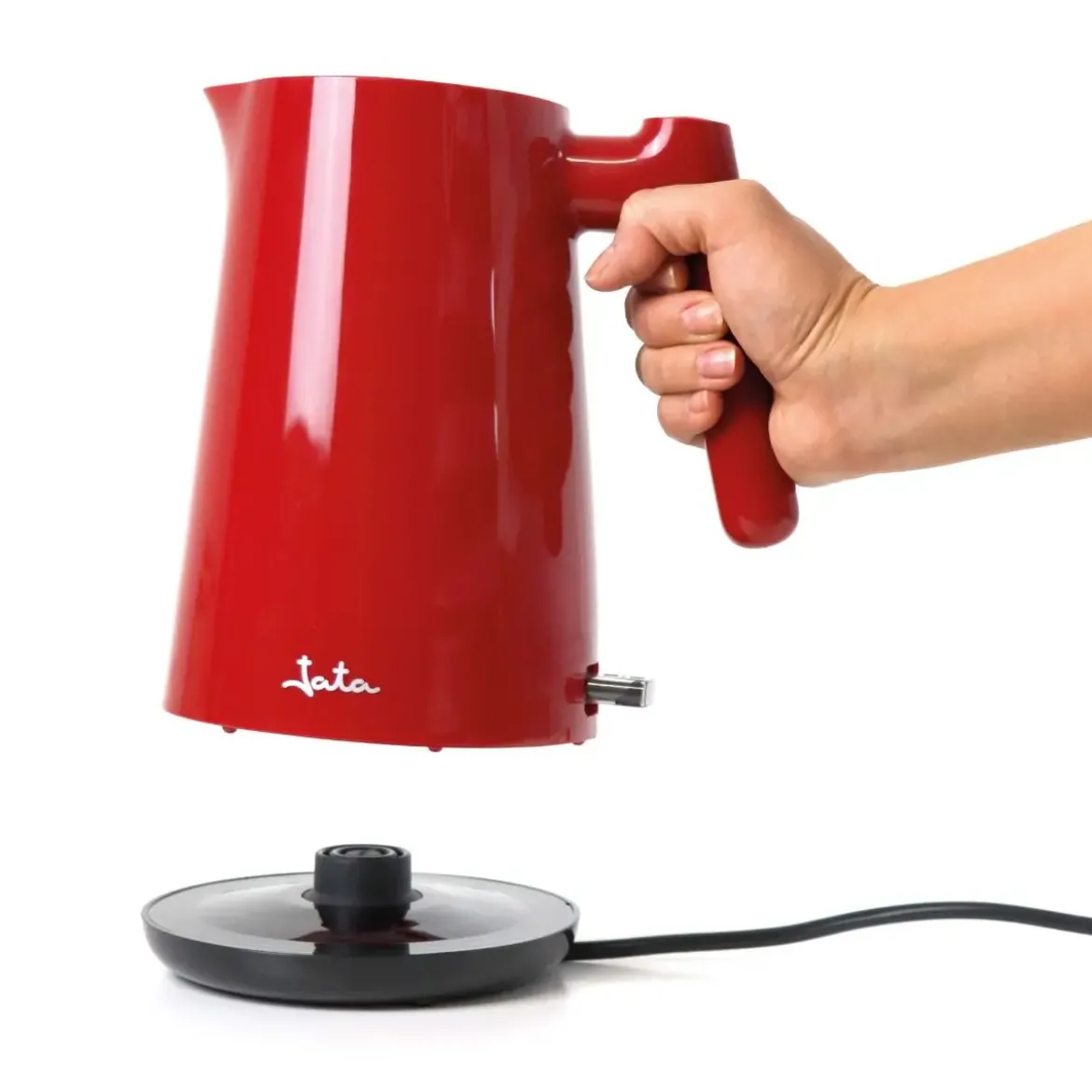 Hervidor JATA 1L Rápido Inox Auto-Apagado JEHA1038