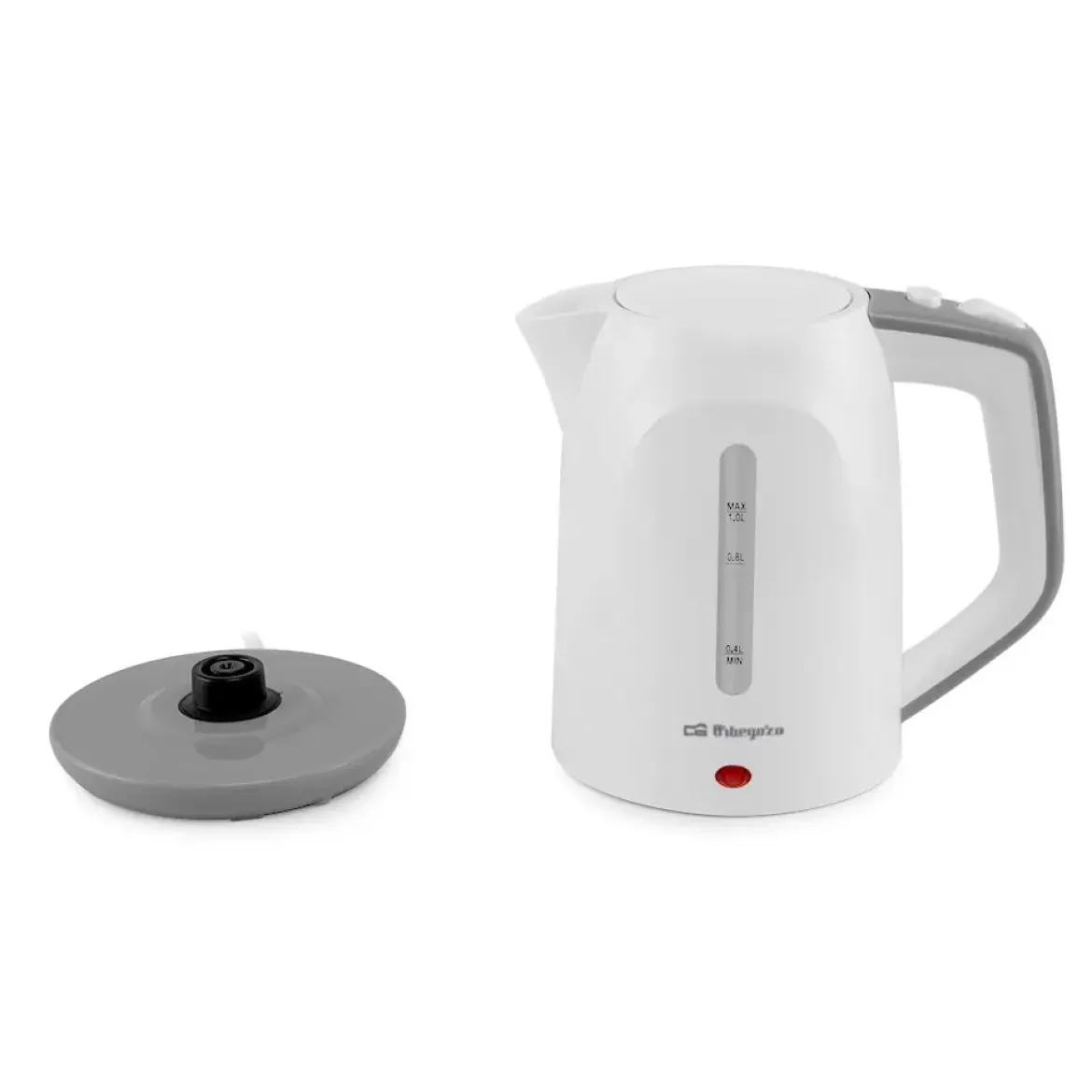 Hervidor Orbegozo 1L Blanco KT5011