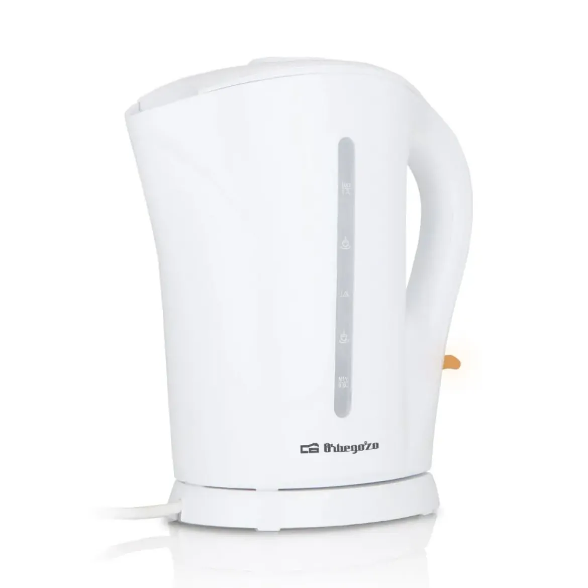 Hervidor Orbegozo 1.7L 2200W Blanco KT6003