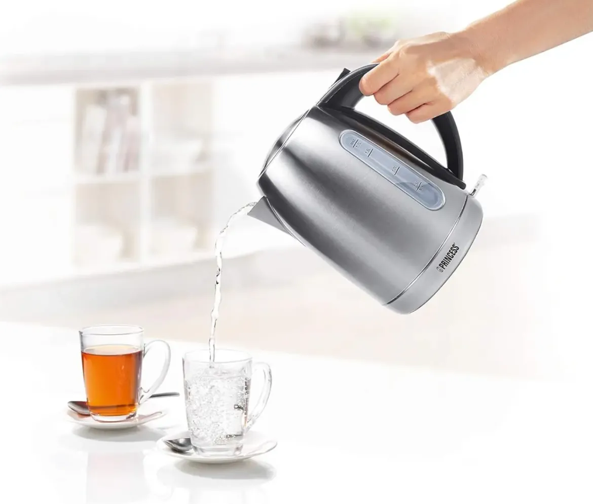 Hervidor PRINCESS 2200 W 1,7 L. Acero Inox 236018