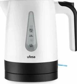 Hervidor UFESA 1l 1200w Blanco CANYON