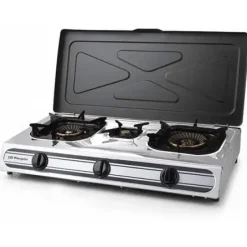 HORNILLO ORBEGOZO 3 FUEGOS GAS INOX FO3510