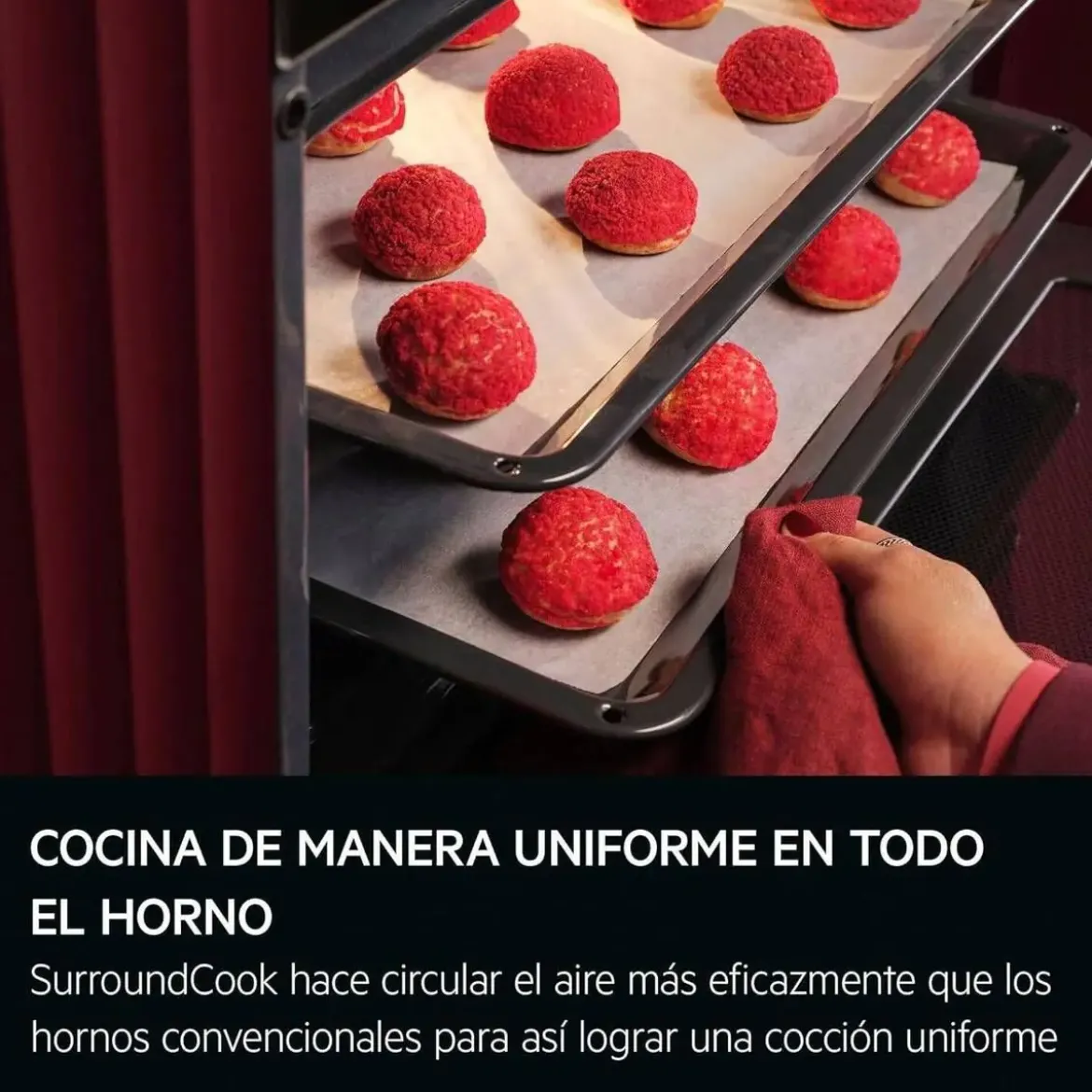 Horno AEG Multifunción Inox A+ 72L OU5AB21FSM