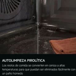 Horno AEG pirolítico inox 72L A++ TUSP8435M