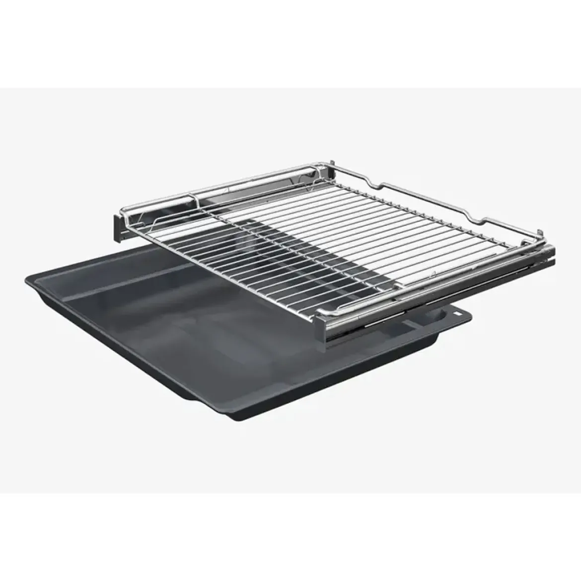 Horno Balay Multifunción 71L Clase A+ Cristal Blanco Raíles Flex 3HB5159B3