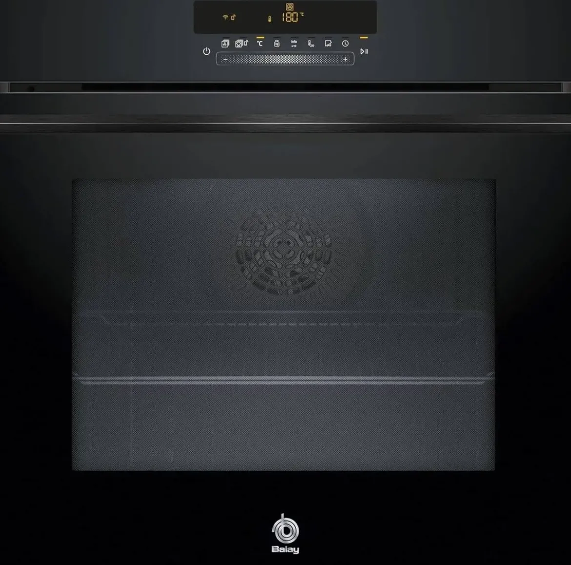 Horno Balay pirolítico AirFry 71L cristal negro 3HB5879N7