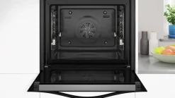 Horno Balay pirolítico AirFry 71L cristal negro 3HB5879N7