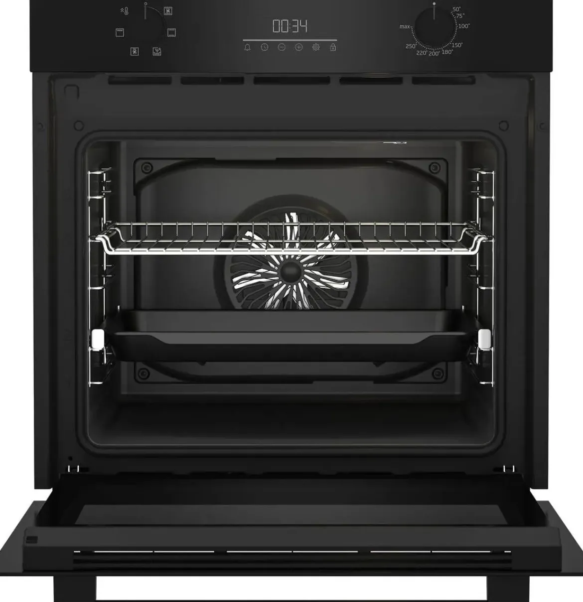 Horno BEKO Multifunción 72L Negro AeroPerfect BCBIE17300KSB