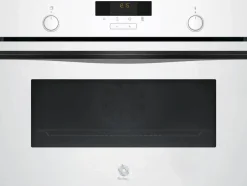 Horno Compacto Balay Cristal Negro con Microondas 45 cm 3CW5179B3