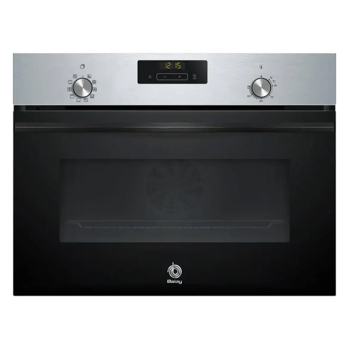 Horno Compacto Balay Multifunción 45cm 71L Cristal Negro Inox 3CB4130X3