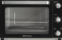 Horno de Sobremesa con Convección y Doble Cristal ORBEGOZO HOT608