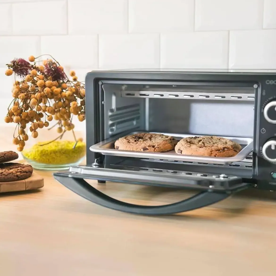 Horno Eléctrico Compacto 10L con Accesorios CECOTEC 3816