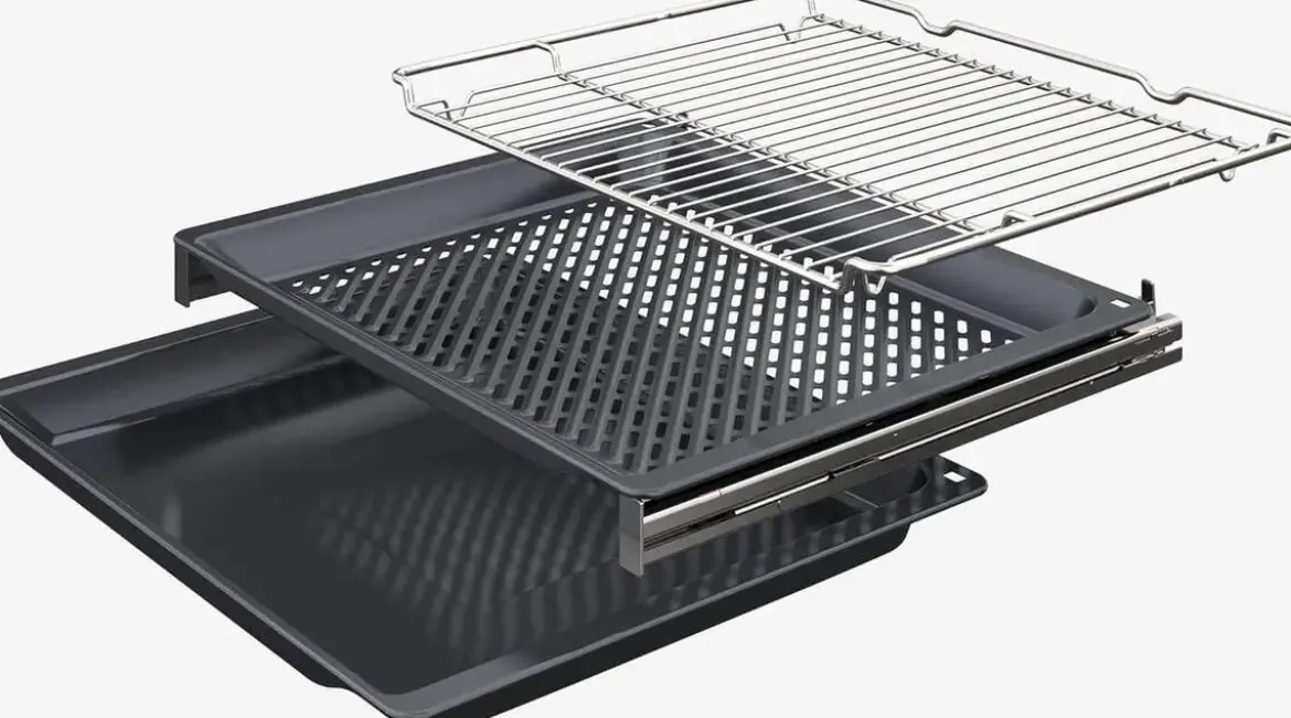 Horno Multifunción A+ 71L Cristal Negro con AirFry BALAY 3HB5159N4