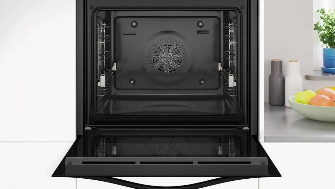 Horno Multifunción A+ 71L Cristal Negro con AirFry BALAY 3HB5159N4