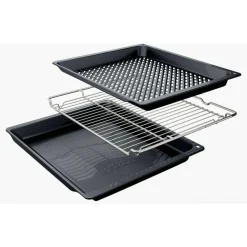 Horno Multifunción Bosch A+ 71L Cristal Negro HBG536EB4