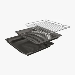 Horno Multifunción Bosch Pirolítico Air Fry Negro HBA171EB2
