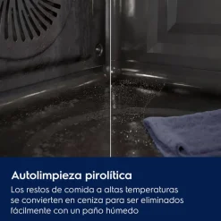 Horno Multifunción Electrolux EBF4P46X Pirolítico 72L Inox