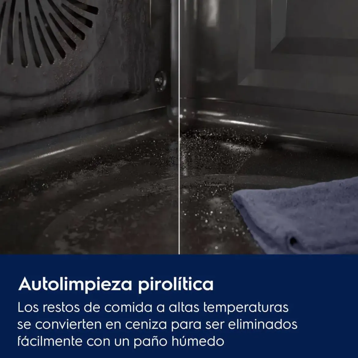 Horno Multifunción Electrolux EBF4P46X Pirolítico 72L Inox