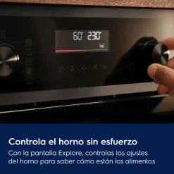 Horno Multifunción Electrolux EBF4P46X Pirolítico 72L Inox