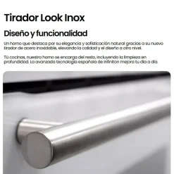 Horno multifunción INFINITON 65L Cristal Blanco A 818LB