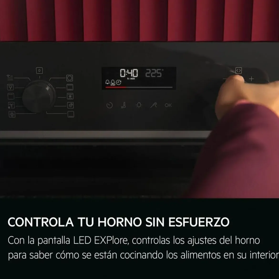 Horno Multifunción Pirolítico Vapor A++ AEG TR6PB531SB