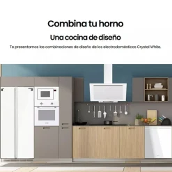 Horno Multifunción Radiación Cristal Blanco 70 L A INFINITON WF470