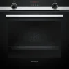 Horno Multifunción Siemens Pirolítico 71L A+ Negro/Inox Raíles 1 Nivel HB574AER4