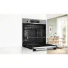 Horno pirolítico Bosch 71L cristal negro inox A HBA574ES3