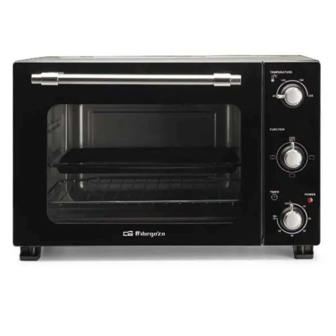 Horno Sobremesa Orbegozo 39L 1800W 230°C Negro HO393
