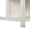 Isla de Cocina con Encimera de Mármol y Cajones Color Blanco MB-224036