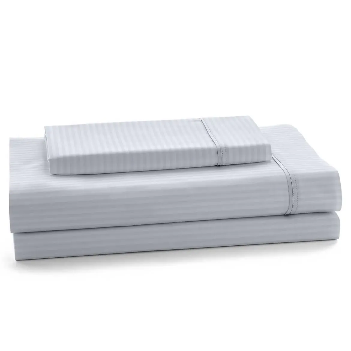 Juego de Sábanas de 180 cm de Satén Color Blanco ESTELIA 252437