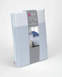 Juego de Sábanas 200 hilos Cama 150 GRETA Azul