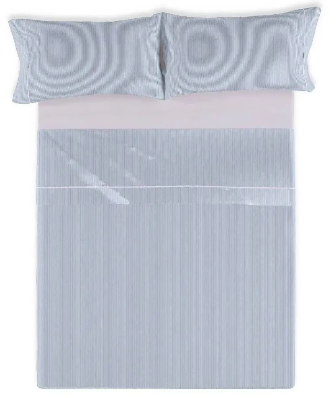 Juego de Sábanas 200 hilos Cama 180 GRETA Azul