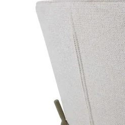 Juego de 4 Sillas de Comedor con Reposabrazos en Chenilla GABAR