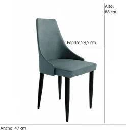 Juego de 4 Sillas Modelo PARIS BOGAL