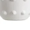 Lampara de Mesa Blanco-Negro 73 cm de Cerámica 614832