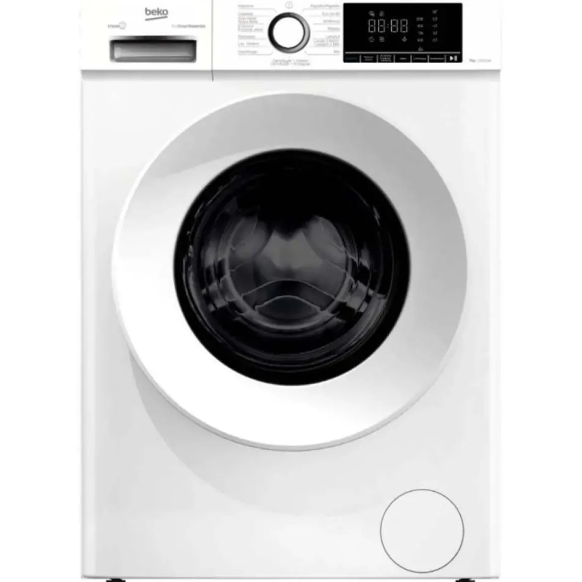 Lavadora BEKO B1XW864WSPT 8 Kg 1400 rpm Clase A SteamCure