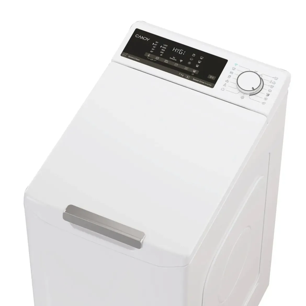 Lavadora de Carga Frontal 7 kg 1400 RPM Clase A Candy TCA474TM5S