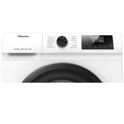 Lavadora Hisense 8kg 1400rpm A+++ Vapor 54cm WF1Q8041BW