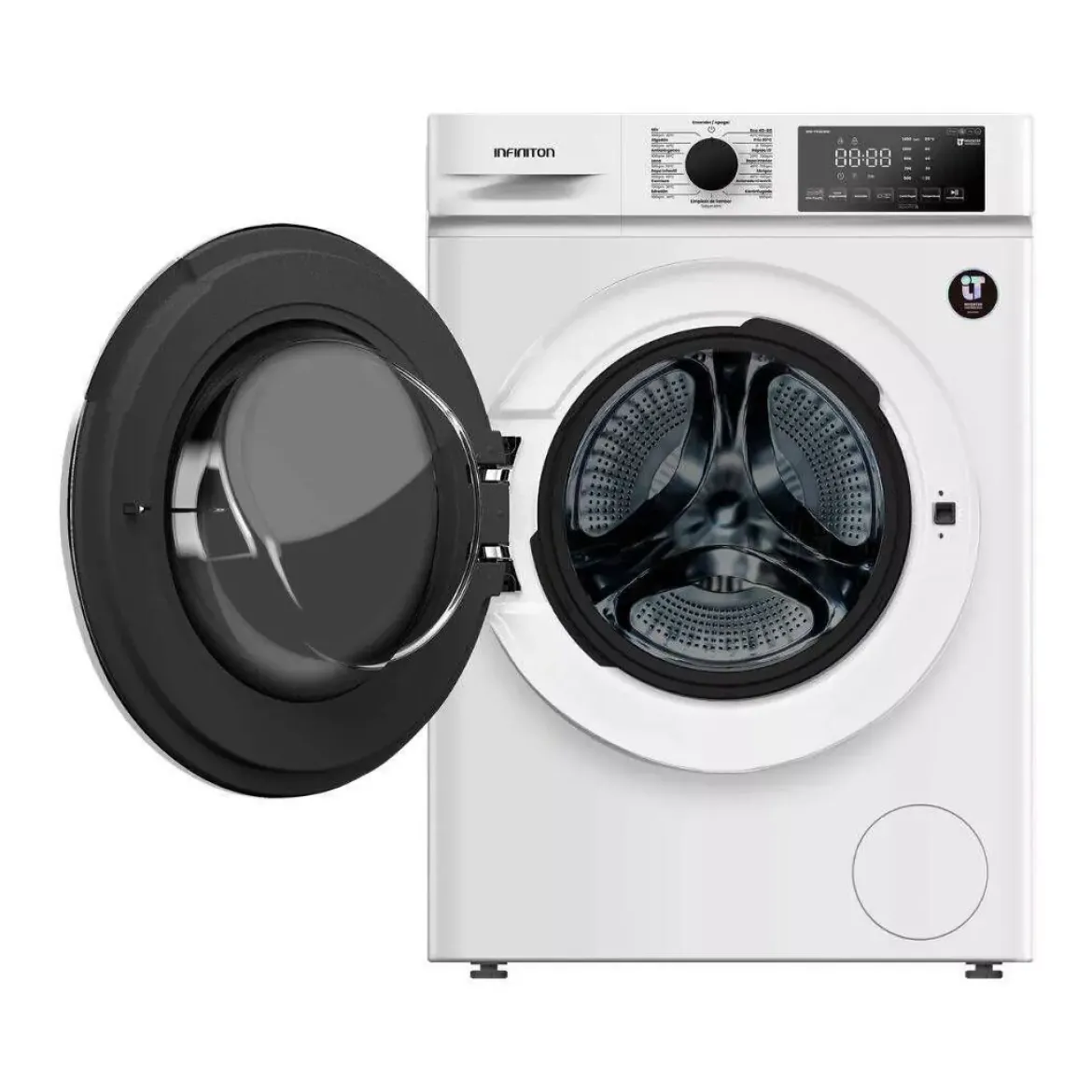 Lavadora Infiniton 9 Kg 1400 RPM Clase A con Vapor Care WMF94AWM