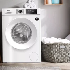 Lavadora Infiniton 9 Kg 1400 RPM Clase A con Vapor Care WMF94AWM
