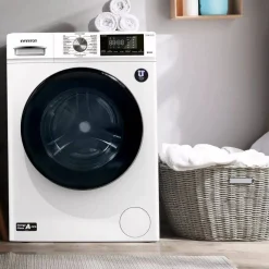 Lavadora 10 kg 1400 rpm Clase A Inverter Función Vapor INFINITON WMS14BAL