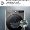 Lavadora LG 10.5kg 1400rpm Clase A con Vapor Steam+ Inox F4WR7010AGS