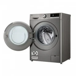 Lavadora LG 10.5kg 1400rpm Clase A con Vapor Steam+ Inox F4WR7010AGS