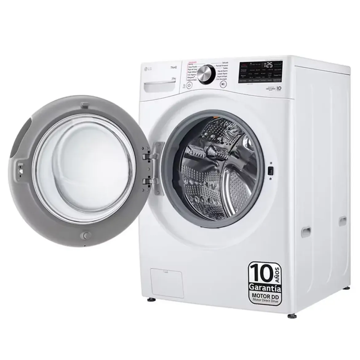 Lavadora LG 20 kg 1000 rpm Steam Blanca F0P3CYV2W