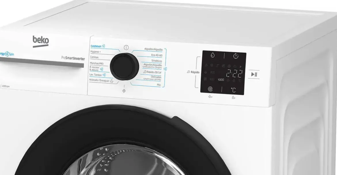 Lavadora Libre Instalación 8 Kg 1200 Rpm Clase A BEKO B300 BM3WFT3821WB