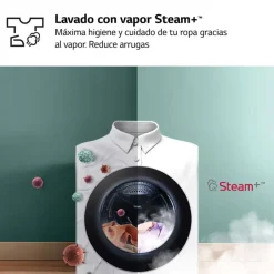 Lavadora-Secadora LG 13/7 kg AI Direct Drive™ F4DR9513A2W
