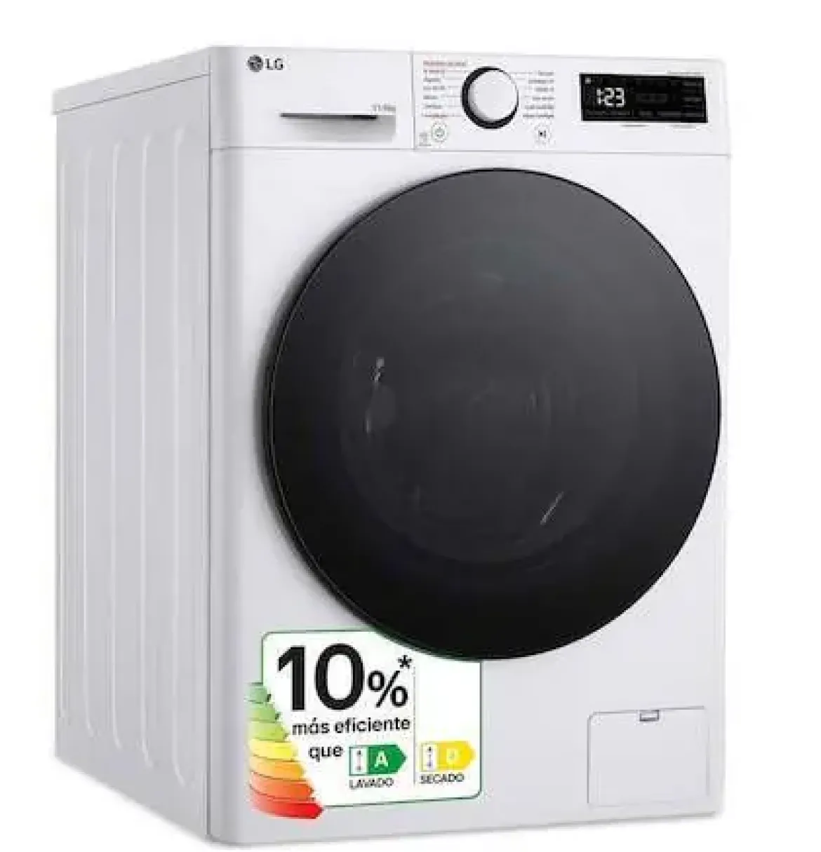 Lavadora Secadora LG 11/6 Kg 1400 RPM Clase A F4DR6011AGW