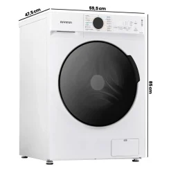 Lavasecadora de 8 Kg INFINITON 1400 rpm Inverter WSD-G8A6D4BN